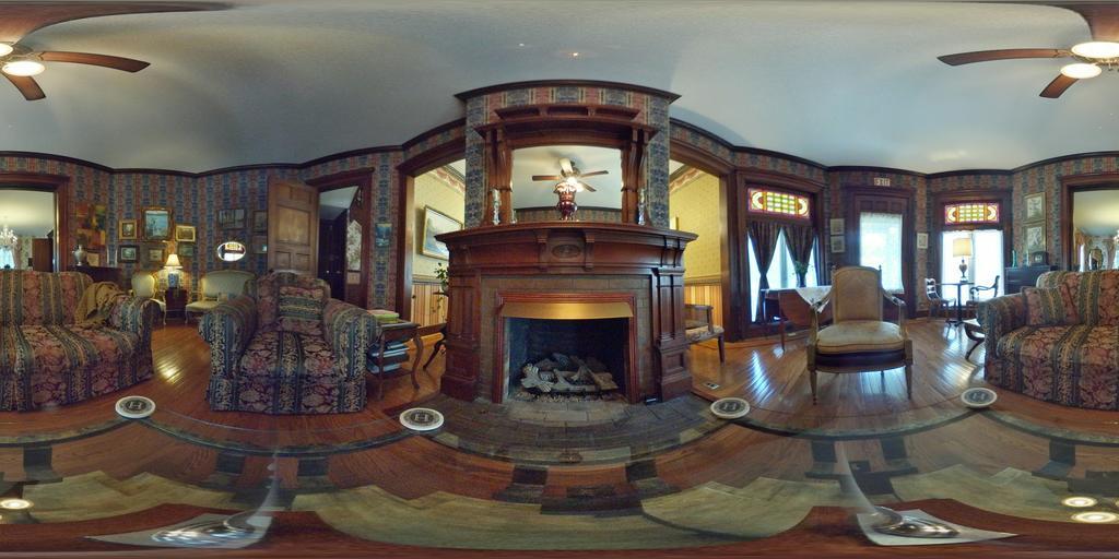 Herrold On Hill Bed And Breakfast Wabash Exterior foto