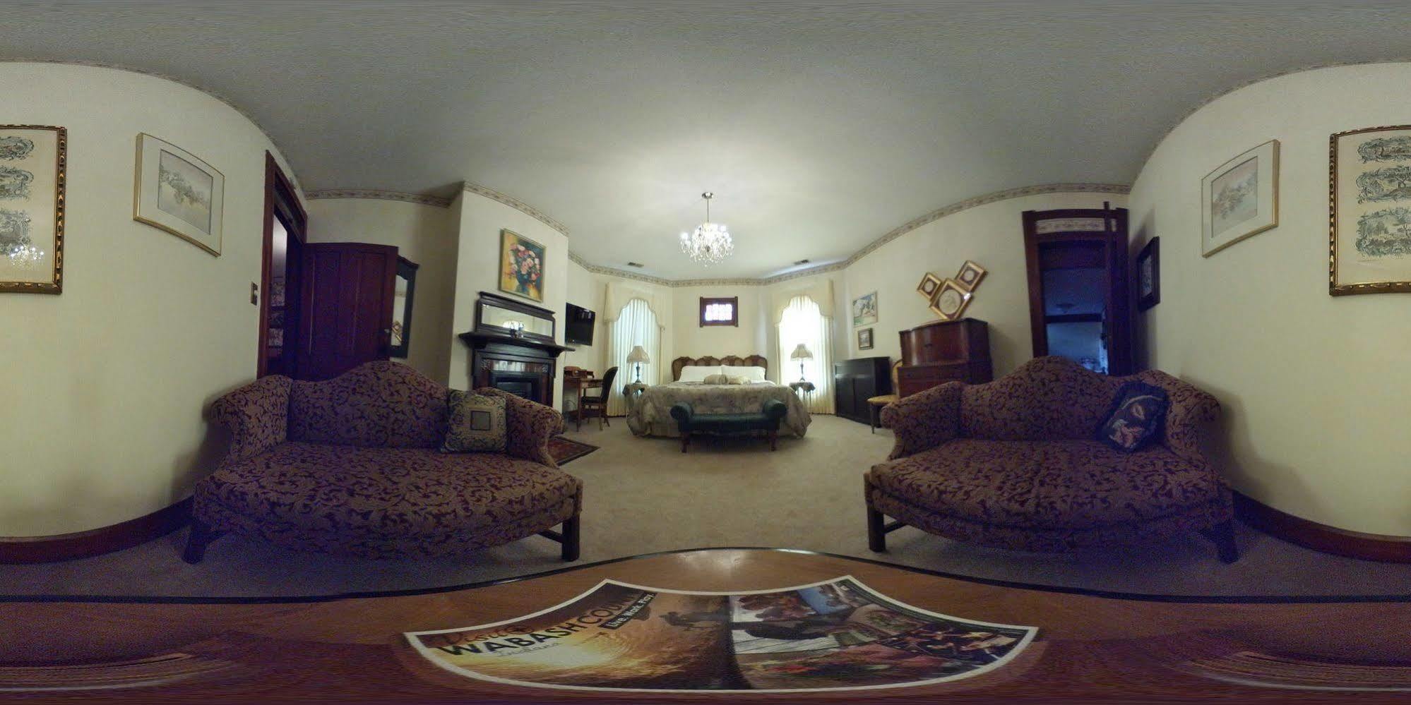 Herrold On Hill Bed And Breakfast Wabash Exterior foto